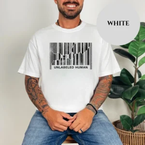 Beyaz Baskılı Tişört