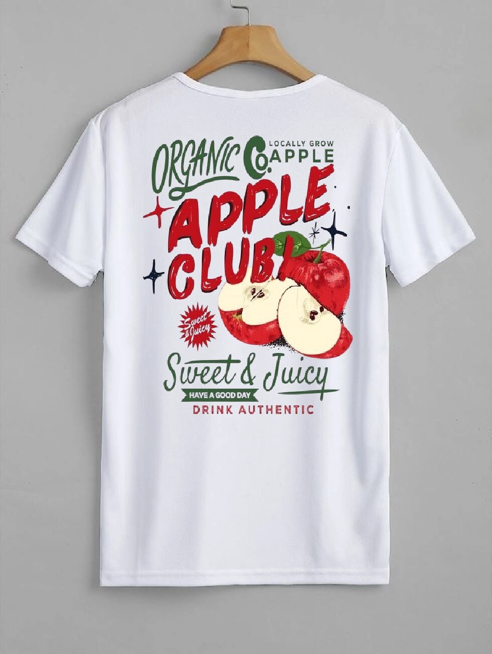 Apple Club Tişört